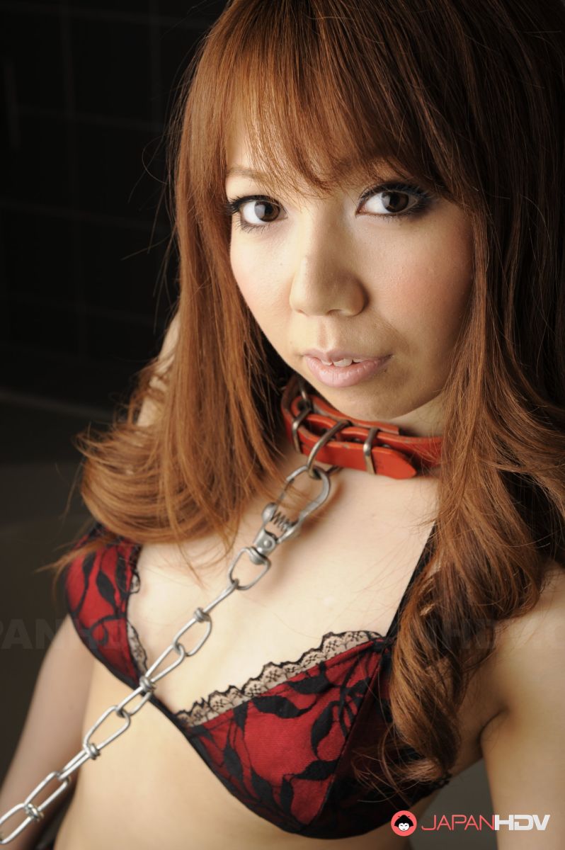 Super cute brunette gal Momoko Aiuchi in sexy lingerie looks so nice