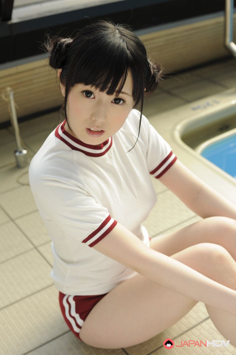 Spoiled teen Machiko Ono shows her big tits
