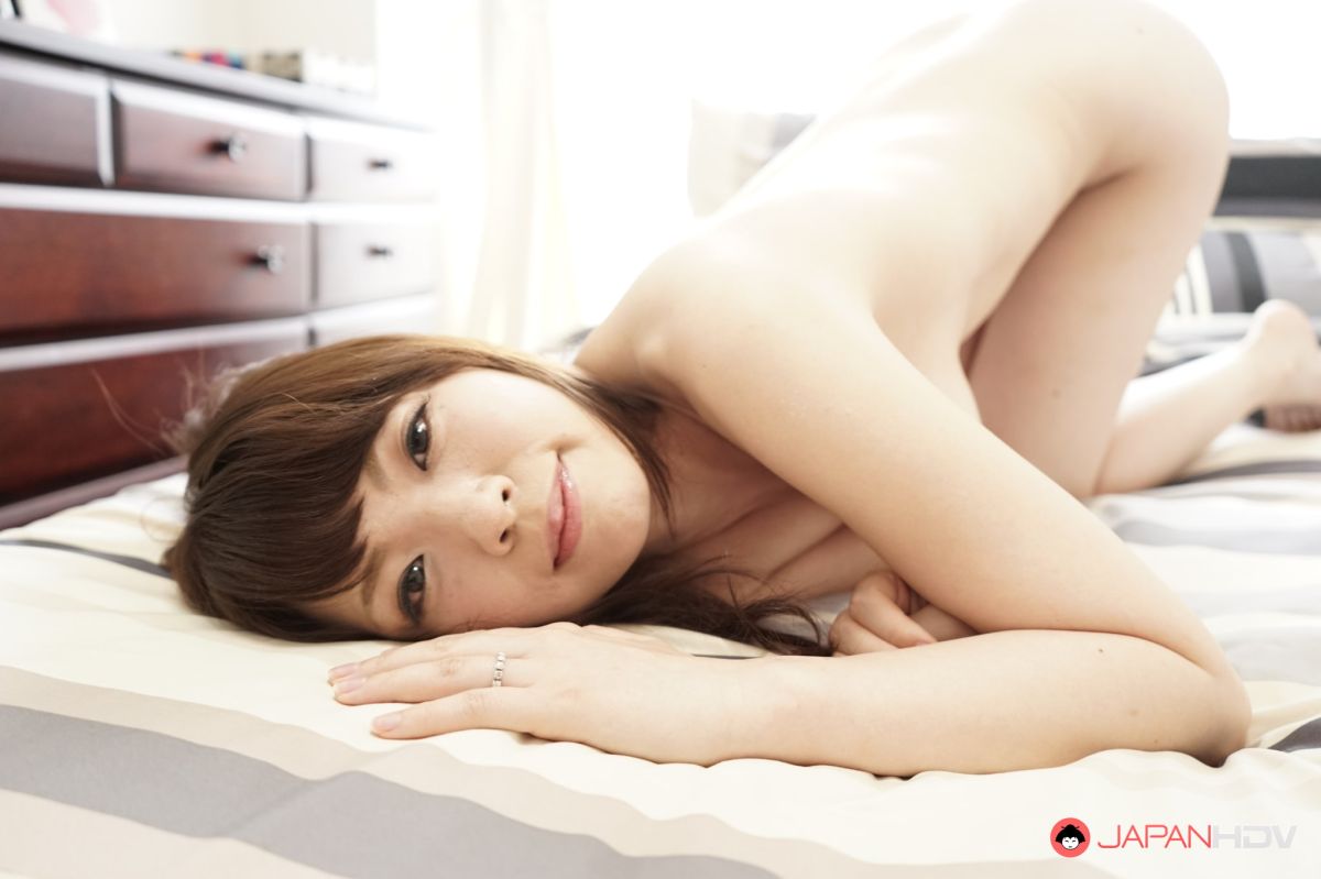 Sexy Nao Mizuki is waiting her husband with a sexy lingerie