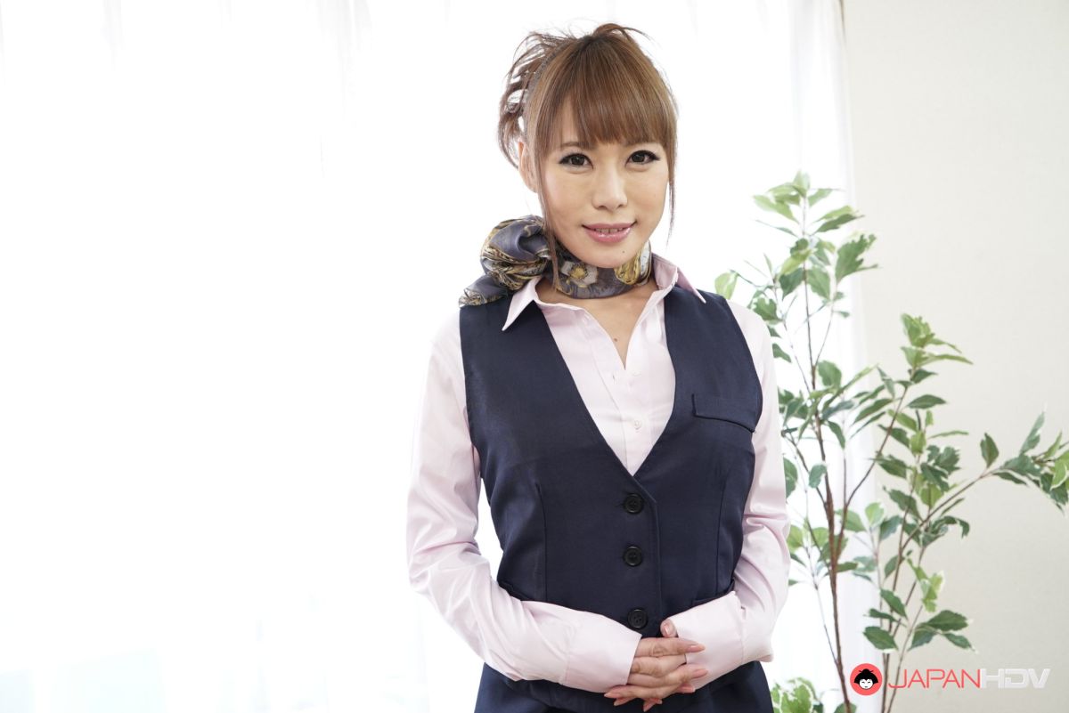 Horny Ann Takase has sexy natural ig boobs
