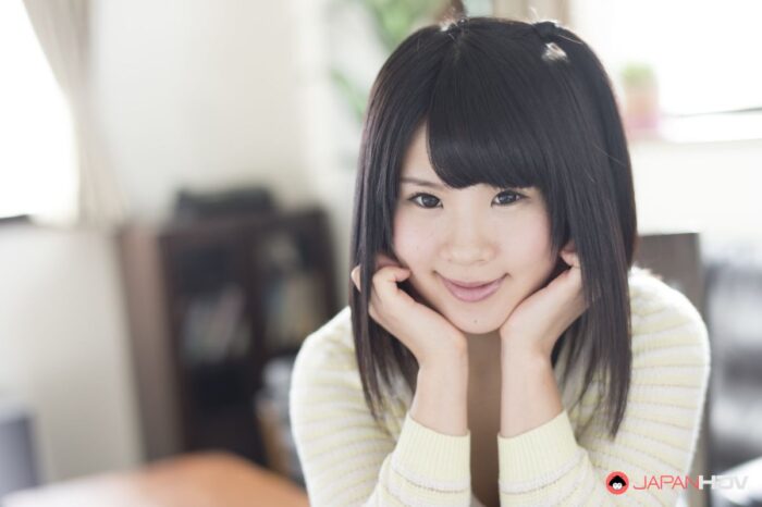 Ami Oya is a spoiled teen with a cute shaved pussy